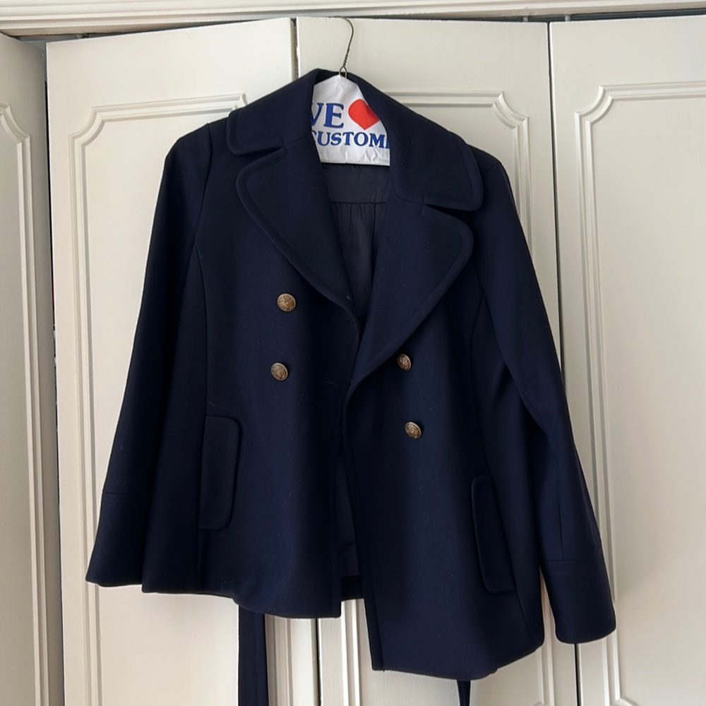 J. Crew Double Breasted Pea Coat